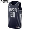 Orlando Magic Markelle Fultz Nike 2023-24 City Edition Navy Pelipaidat Swingman - Lasten